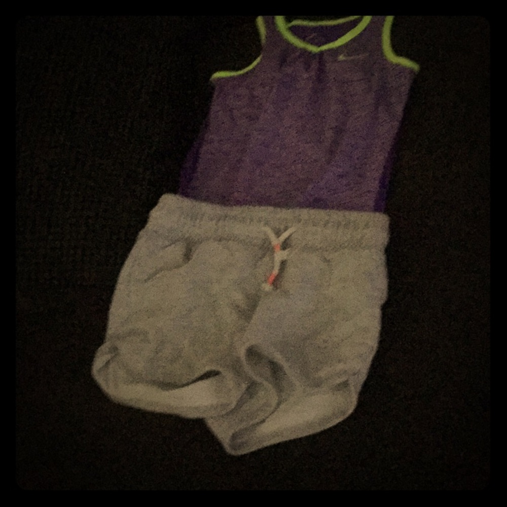 Shorts and a  tank top